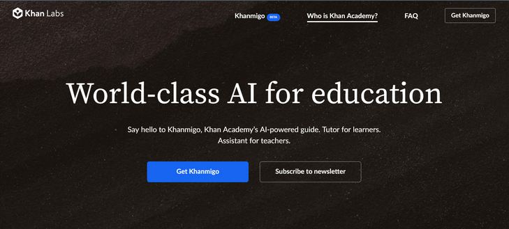 Khan Academy for students