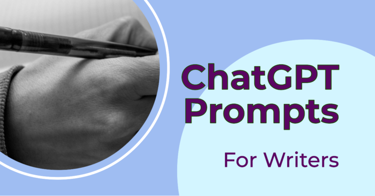 ChatGPT Prompts For Writers